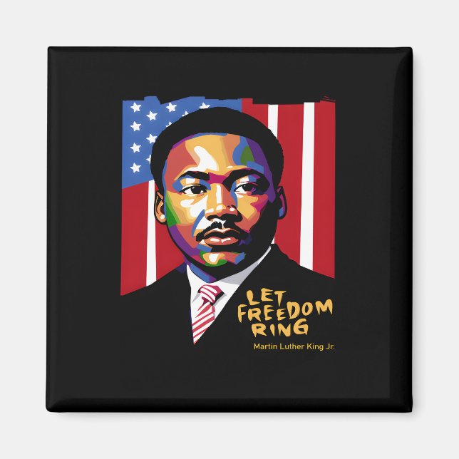 Let Freedom Ring Funny Quote Magnet (Front)