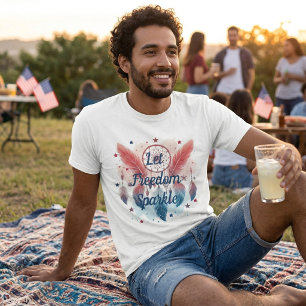Let Freedom Sparkle Dreamcatcher T-Shirt