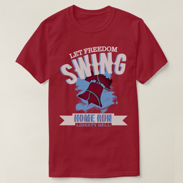 LET FREEDOM SWING T-Shirt (Design Front)