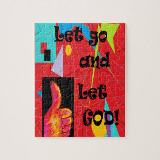 Let Go and Let God Jigsaw Puzzle