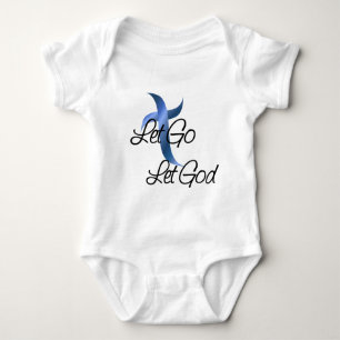 Let Go Let God Christian Baby Bodysuit