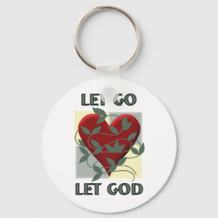 Let Go Let God Key Ring