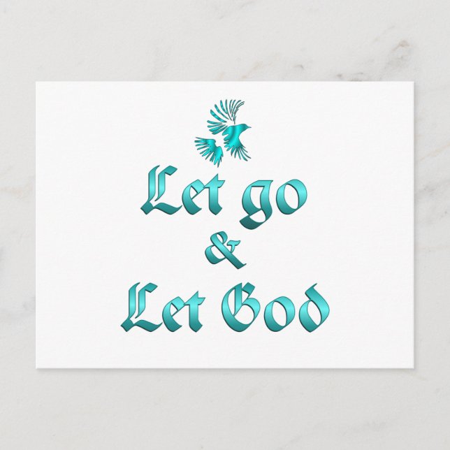 Let Go Let God Postcard (Front)