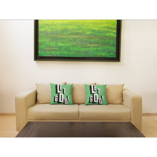 Let God Christian Faith Cushion