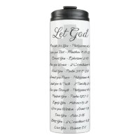 Let God scripture inspiration