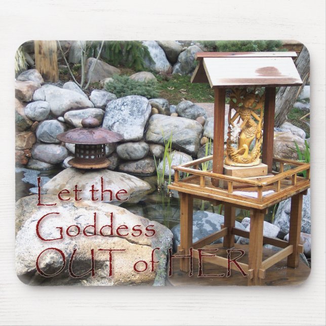 Let Goddess Out Mousepad (Front)