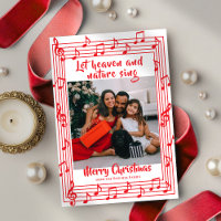 Let Heaven Sing Musical Border One Photo Christmas