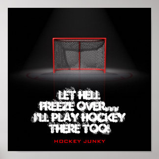 LET HELL FREEZE OVER POSTER