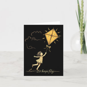 Let Hope Fly Paediatrics Cancer Awareness Septembe Card