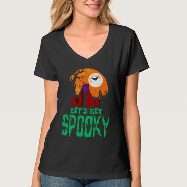 let is get spooky T-Shirt (Front)