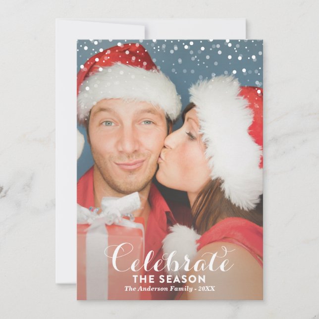LET IS SNOW | HOLIDAY PHOTO CARD (Front)