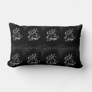 "LET IS SNOW" WINTER OR CHRISTMAS PILLOW