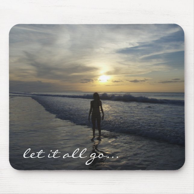 let it all go... mouse pad (Front)