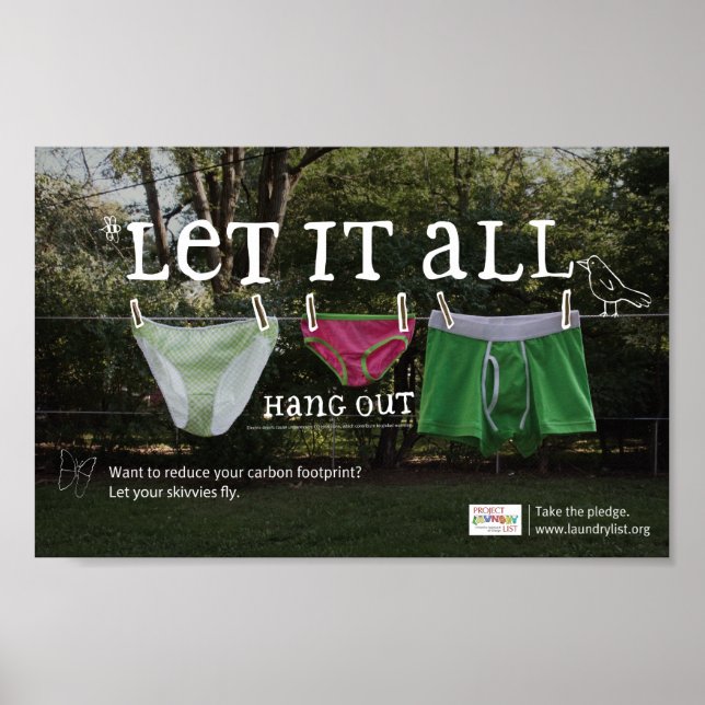 Let It All Hang Out Poster (Front)