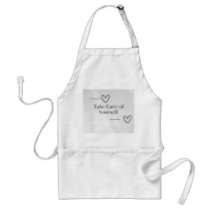 Let It Be – Minimalist Inspirational Apron