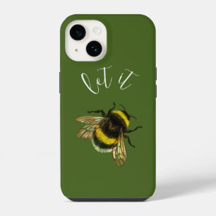 Let it Bee, bumblebee iPhone 14 Case