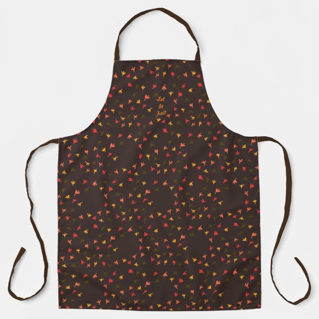 Let It Fall Apron  (Front)