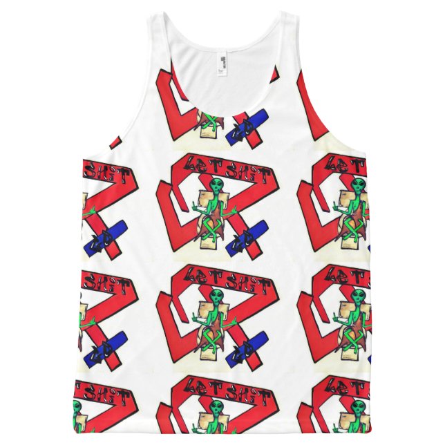 LET IT GO All-Over PRINT SINGLET (Front)