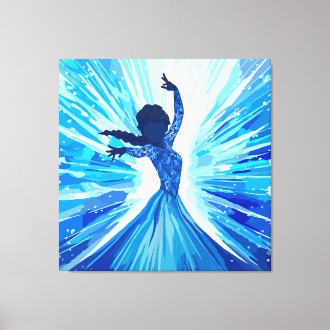 Let It Go Canvas Print (Front)