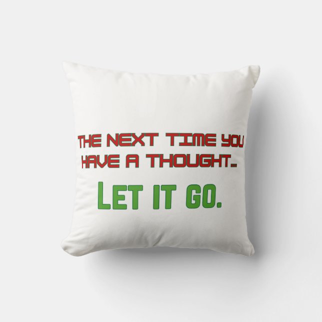 Let it go cushion (Front)