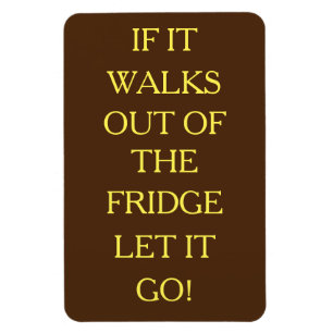 Let it Go! Flexible Photo Magnet