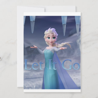 Let it Go Speck iPhone Case Invitation