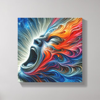 Let It Out Canvas Print