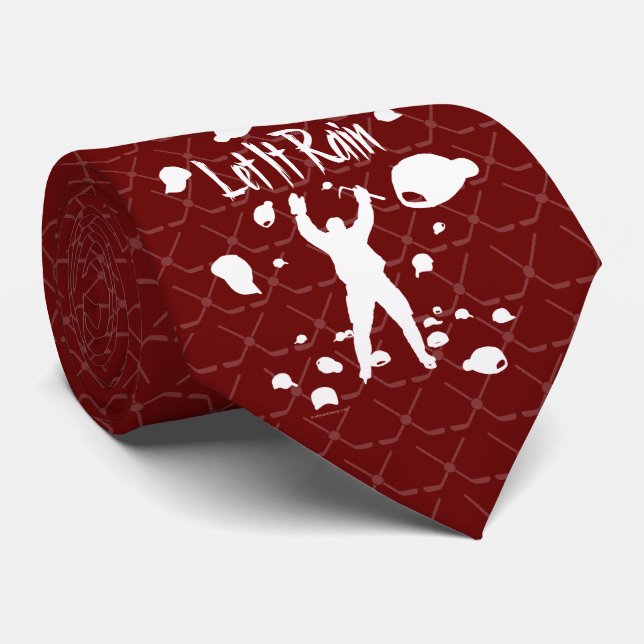 Let It Rain (Hockey) Neck Tie (Rolled)