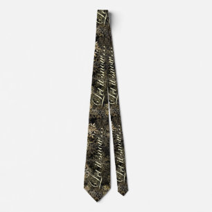 Let It Snow Blue Beach Song™ Neck Tie