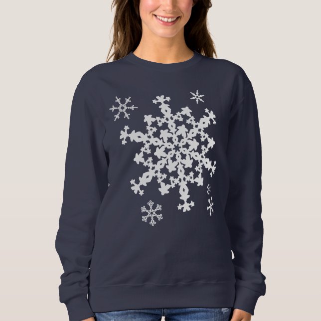 Let It Snow Board Games Womens Shirt (Front)