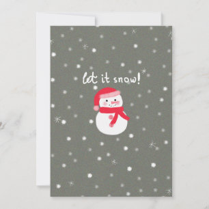 Let It Snow Card