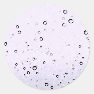 let-it-snow classic round sticker
