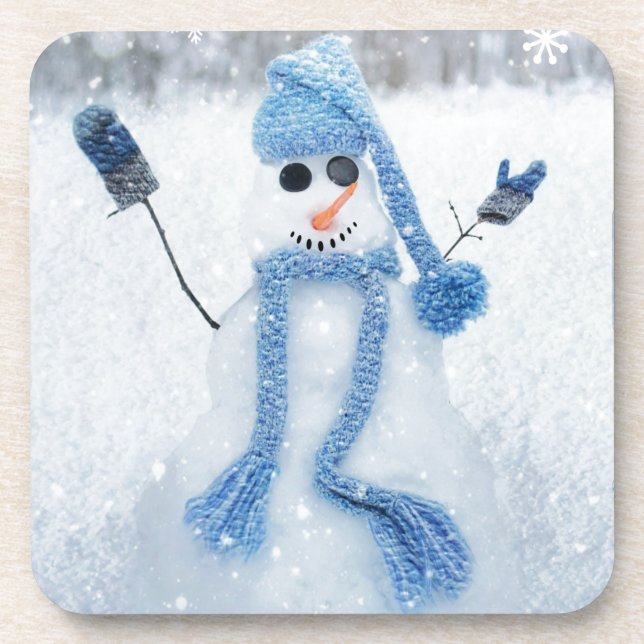 Let It Snow Coaster (Front)