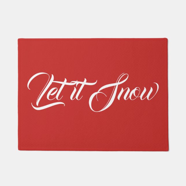 Let it Snow Doormat (Front)