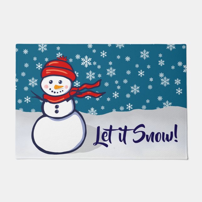 Let it Snow Doormat (Front)