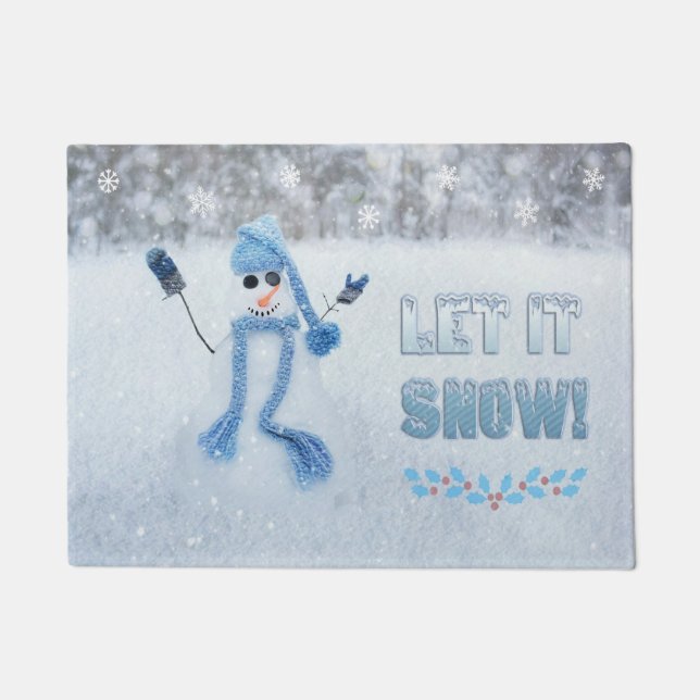 Let it Snow Doormat (Front)