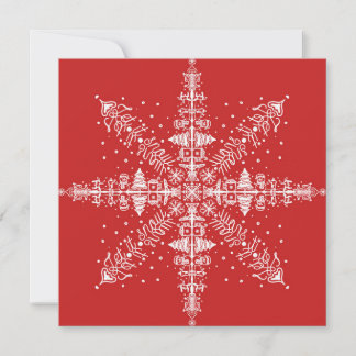 Let it Snow Hidden Words and Images Thank You Card