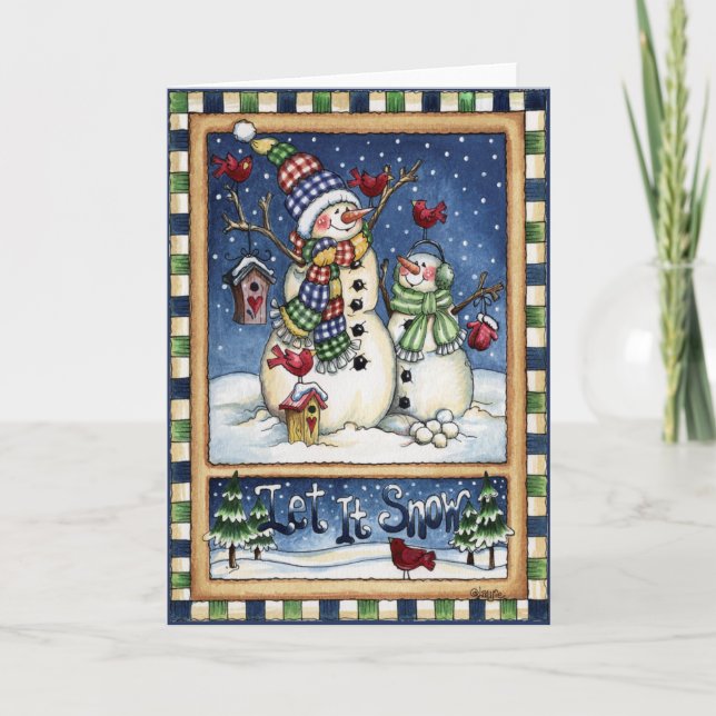 Let it Snow Holiday Card (Front)