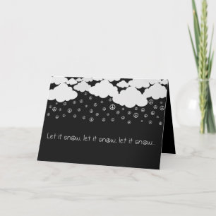 Let It Snow Holiday Card