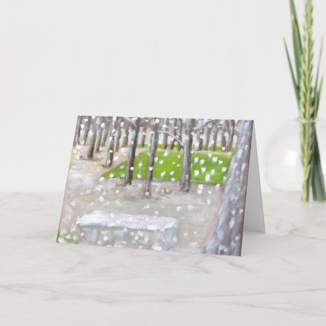 "Let it snow!" Holiday Card (Front)