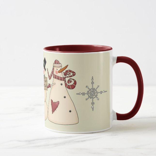 Let It Snow Holiday Mug (Right)