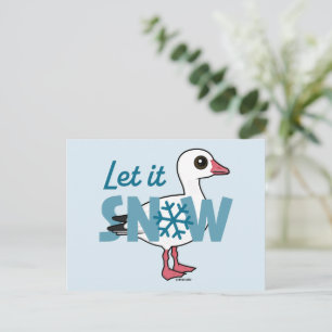 Let it Snow! Holiday Postcard