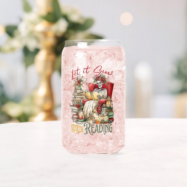 Let It Snow I'll Be Reading  Can Glass (Insitu (Wedding))