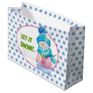 Let It Snow Large Gift Bag