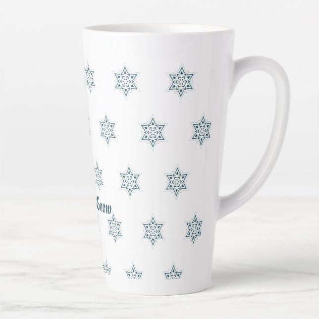 Let it snow latte mug (Right)