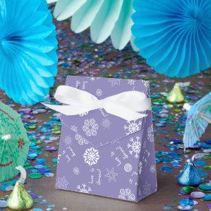 Let It Snow Lavender Favour Box