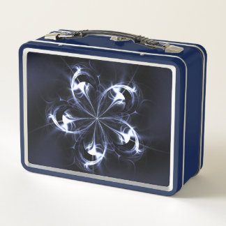 Let it snow metal lunch box