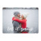 Let it Snow Modern Holiday Photo Card