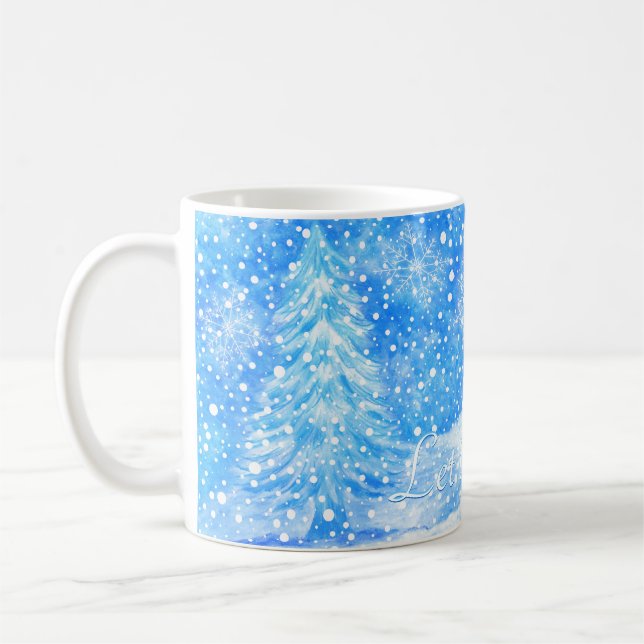 Let it Snow Mug (Left)