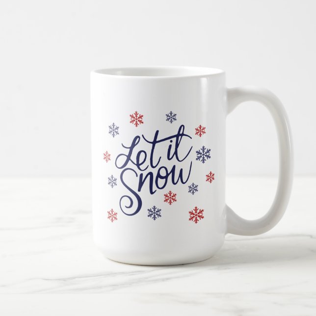 Let It Snow Mug (Right)
